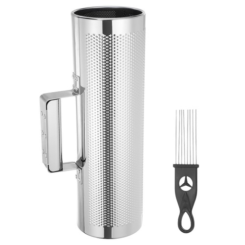 Stainless steel guiro - stainless,