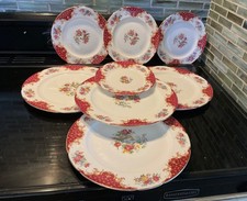 Paragon Rockingham Red Floral