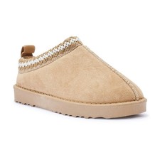 KIDS GIRLS SLIP ON WARM FAUX