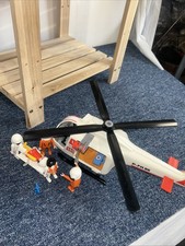 Playmobil 3789 99% Complete Emergency And Rescue Helicopter