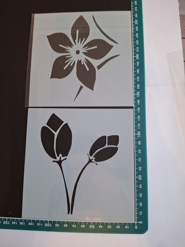 Stencils various designs - stencils, in