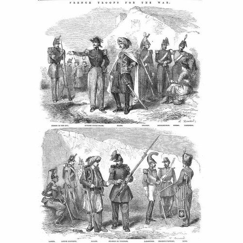 Crimean war uniforms the - crimean, of