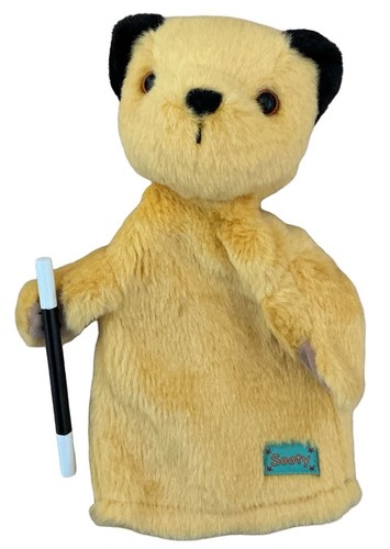 Sooty hand puppet vintage - sooty,