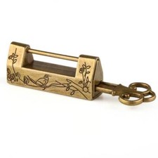 Mini Chinese Vintage Lock Old