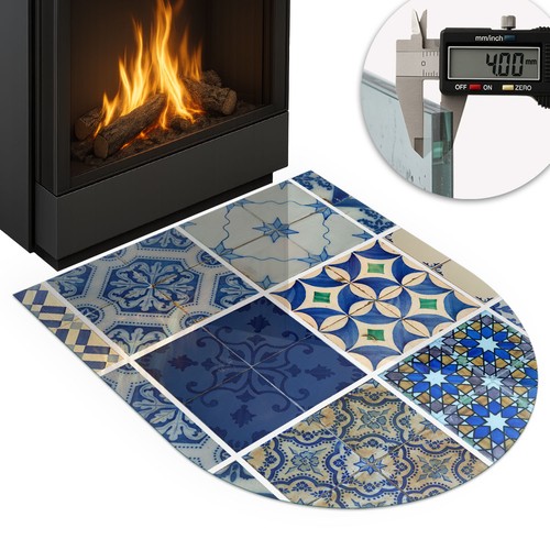 Decorative glass floor - glass,