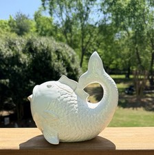 Fish Shaped Teapot White