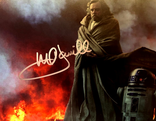 Mark hamill signed - hamill, luke