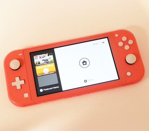 Nintendo switch lite coral - switch,