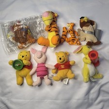 Disney Winnie The Pooh McDonalds Happy Meal Toys Set Of Figures Owl Tigger Roo