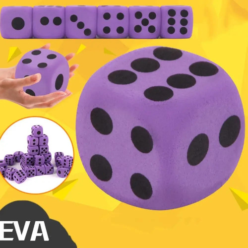Large eva foam dice - large,