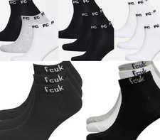3 5 7 Pack Mens FCUK Trainer