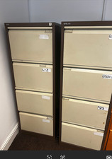 Metal filing cabinet 4 drawer