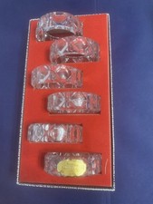 Vintage Lead Crystal Napkin