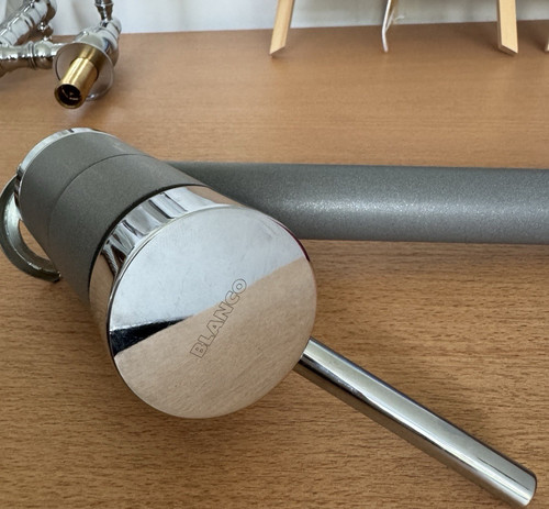 Blanco grey chrome - grey/chrome, single