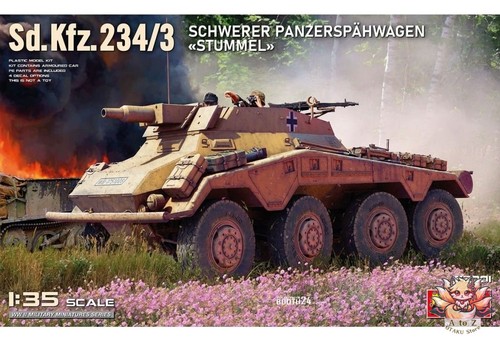 Miniart armored scout car - 1/35,