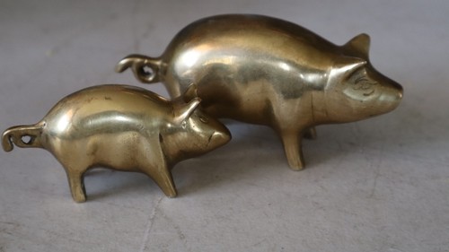 Vintage cute brass - (2),