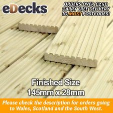 Treated Garden Decking Boards