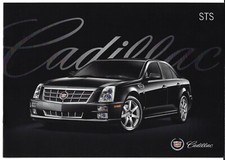 Cadillac STS 2007-2008 UK Market Sales Brochure 3.6 V6 & 4.6 V8 Sport Luxury