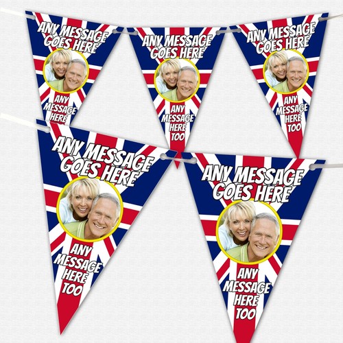 Personalised union jack - personalised,