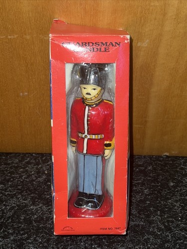 Vintage boxed guardsman candle - guardsman,