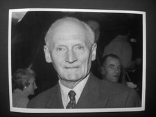 Field Marshall Montgomery portrait - Original 1967 Press Agency Photo 8 x 6" 8