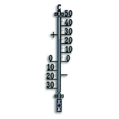 Large solid metal thermometer - large,