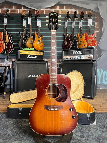 Gibson 160e cherry sunburst - gibson,
