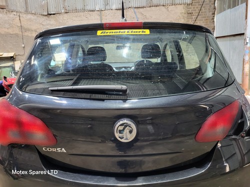 Vauxhall corsa bootlid - e,