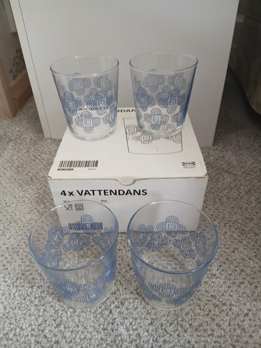 Ikea set drinking glasses - set, of