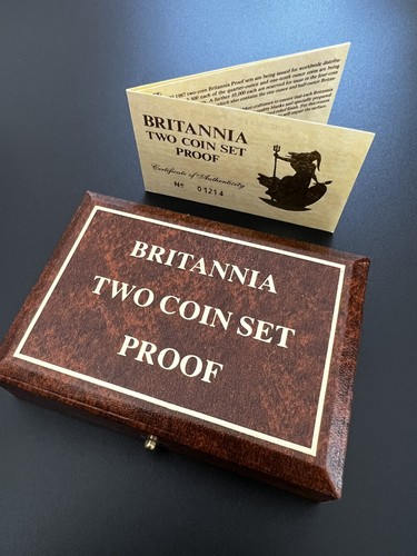 1987 gold britannia proof - gold,