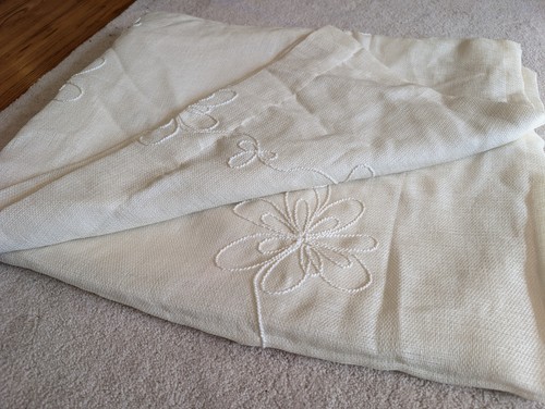 Dkny panel white embroidered - white,