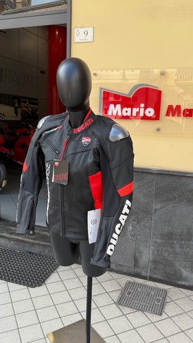 Leather motorcycle jacket