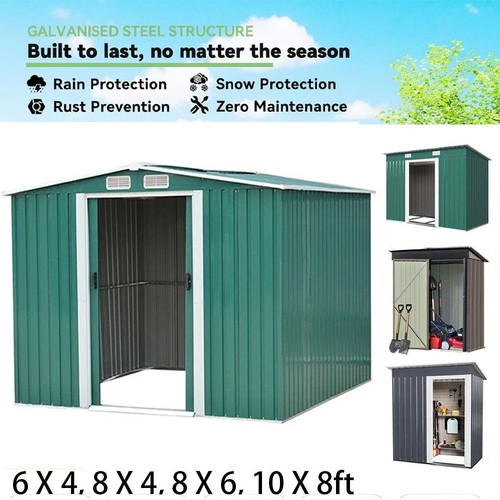 Metal garden shed - metal, outdoor