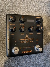 NU-X Optima Air Preamp Acoustic Simulator and IR Loader Pedal