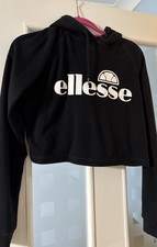 Ellesse Ladies Cropped Hoodie