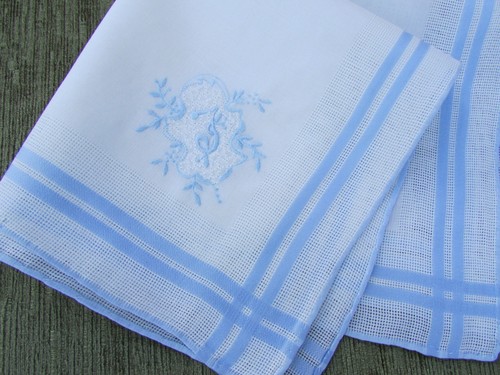 Vintage handkerchief wedding - handkerchief,
