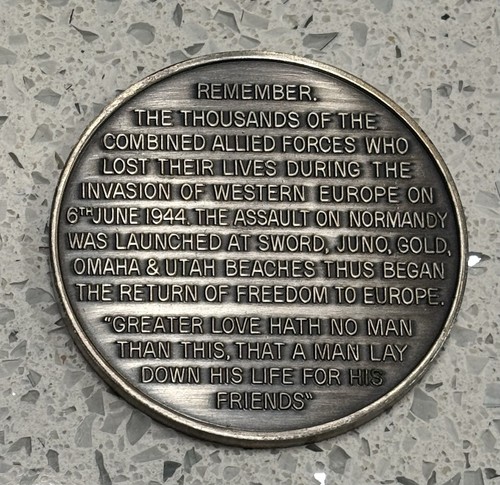 Vintage ww2 veteran coin - ww2,