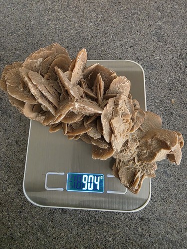Large desert rose crystal - desert,