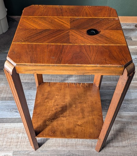 1930 vintage art deco walnut - 1930,