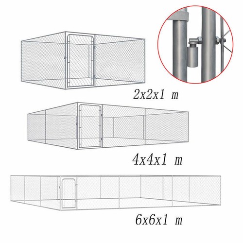 Outdoor dog kennel galvanised - outdoor,