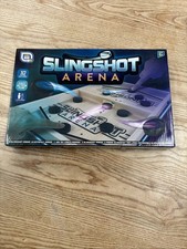 Slingshot Arena WOODEN PUCK GAME VERY ADDICTIVE LOVELY CONDITION COMPLETE XMAS