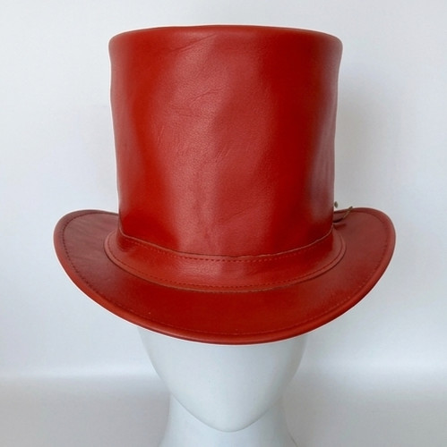 Handmade bright red leather - handmade,