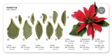 JEM 10 Set POINSETTIA Flower