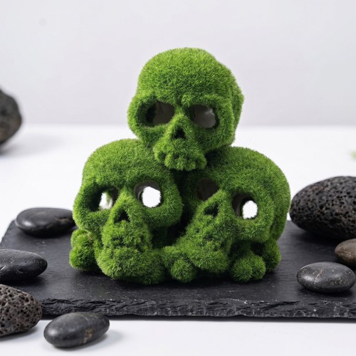Terrarium supplies skull decor - terrarium,