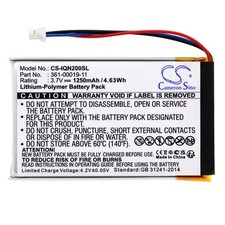 1250mAh Battery For Garmin