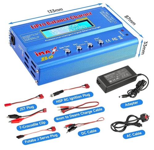 Imax 80w battery - b6, charger