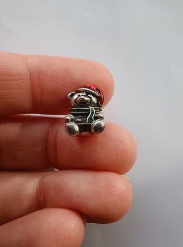 Pandora teddy bear charm - charm, ale