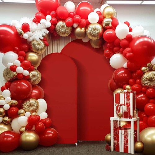 Double side arch backdrop - double,