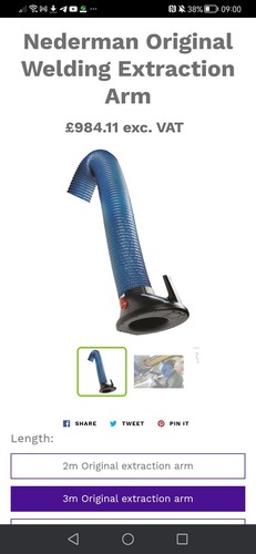 Nederman extraction arm - extraction,