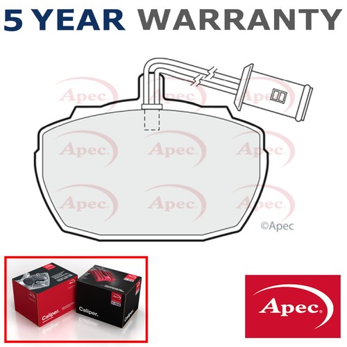 Apec front brake pads - front,